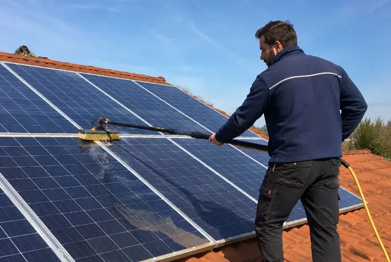 Nettoyage et entretien de panneaux solaires à Pont-Scorff